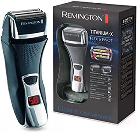 Remington F7800 titanium X dual foil razor with triple shave technology