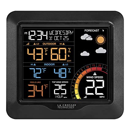 La Crosse Technology 327-1417 Color Wind Speed Weather Station