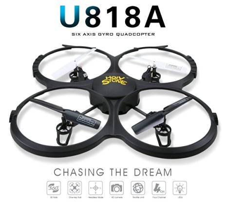 Drone with HD Camera,Holy Stone RC Drone Quadcopter with HD Camera Headless Mode,One Key Return Home and Low Voltage Alarm Function Includes Bonus Battery and Goggles