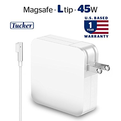 macbook charger 45 W Mag 1 L Tip - power charger adapter - SUPERIOR HEAT CONTROL - for Mac Apple 11 Inch and 13 Inch Air TUCKER TM