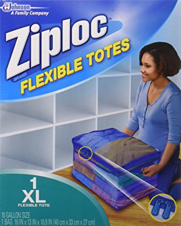 Ziploc Flexible Totes  X-Large (Pack of 3)