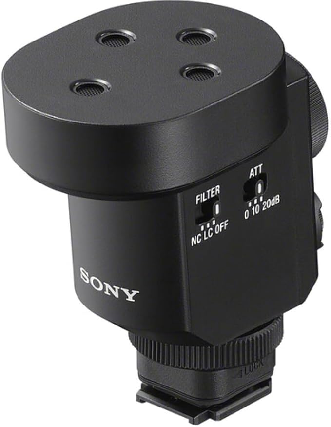 Sony Digital Shotgun Microphone ECM-M1,Black