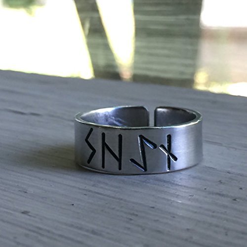 Rune Ring - Viking Ring - Pagan Ring - Silver - Viking Jewelry for Women / Men