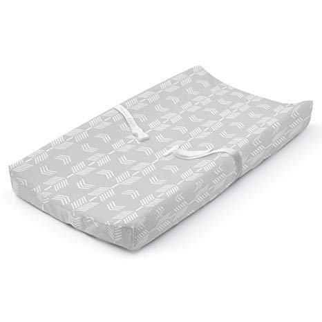 Summer Infant Ultra Plush Changing Pad Cover, Grey Arrows