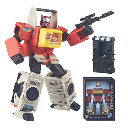 Transformers Generations Titans Return Autobot Blaster and Twin Cast