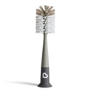 Munchkin® Bristle™ Bottle Brush, Modern Design, Grey