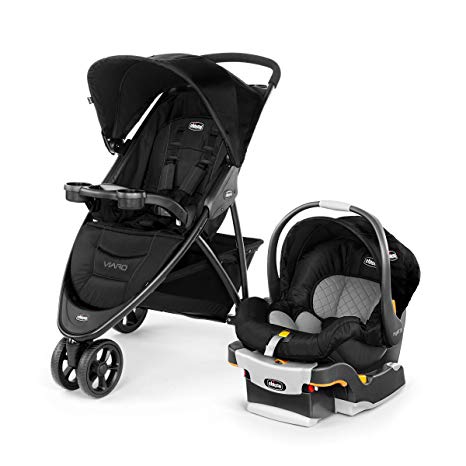 Chicco Viaro Travel System - Black