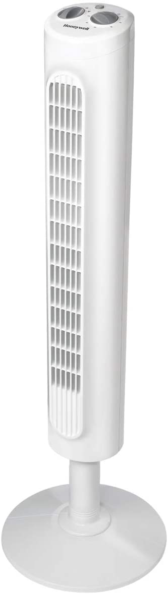 Honeywell Comfort Control Tower Fan, HYF013W ,8.27 x 7.48 x 32.21 inches,White