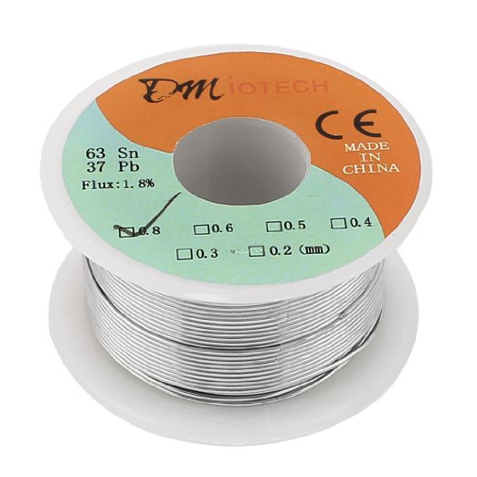 DMiotech® 0.8mm 50G 63/37 Rosin Core Tin Lead Soldering Solder Wire