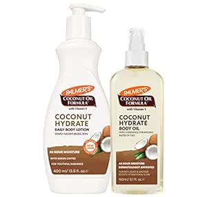 Palmer's Coconut Oil Formula Body Care bundle (Lotion & Oil)