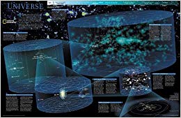 National Geographic: The Universe Wall Map (31.25 x 20.25 inches) (National Geographic Reference Map)