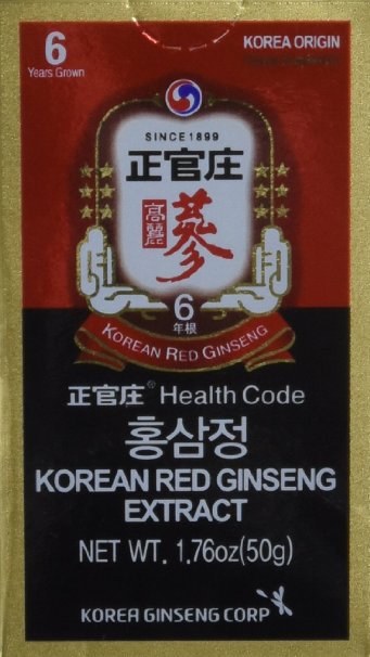 KGC Cheong Kwan Jang Korea Red Ginseng Concentrated Extract 50g from 6 Years Old Korean Ginseng Root