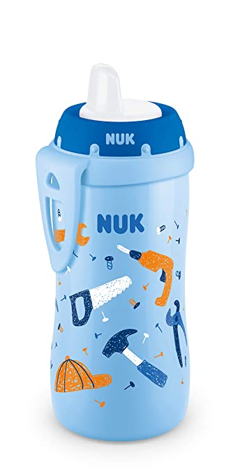 NUK Active Hard Spout Sippy Cup, 10 oz | Colors may vary