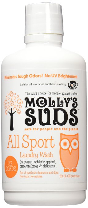 Molly's Suds All Sport Liquid Laundry Wash 32 Loads