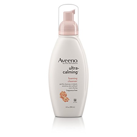 Aveeno Active Naturals Ultra-Calming Foaming Cleanser Fragrance-Free 175 ml