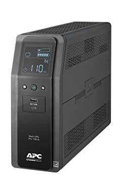 APC UPS Sine Wave Battery Backup & Surge Protector, 1350VA, APC Back-UPS Pro (BR1350MS)