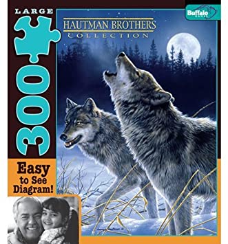 Hautman Howling in the Moonlight Jigsaw Puzzle 300pc