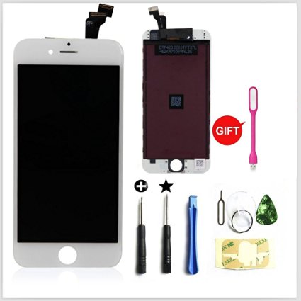 LCD Display replacement Touch Screen Digitizer Assembly for Iphone 6(4.7inch)White