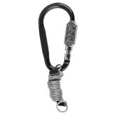 Blue Line Carab-Code Locking Carabiner with Security Cable