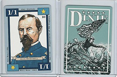1994 Columbia Games, Dixie Civil War, #110 Irvin McDowell