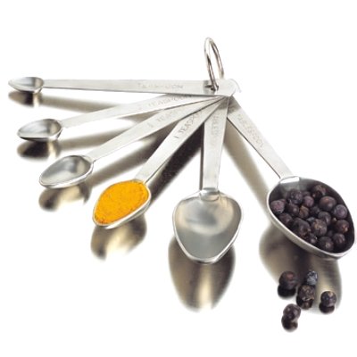 Amco Measuring Spoons, Set of 6