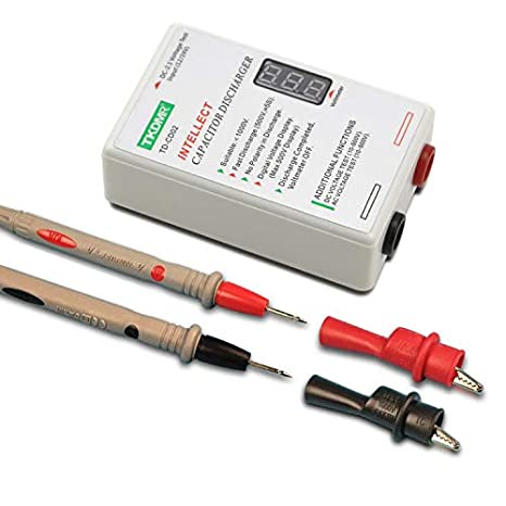 Sparkpen Battery Capacitor Fast Discharge Pen - Discharger Protection Electrician Voltage Discharging Tool for Electronic