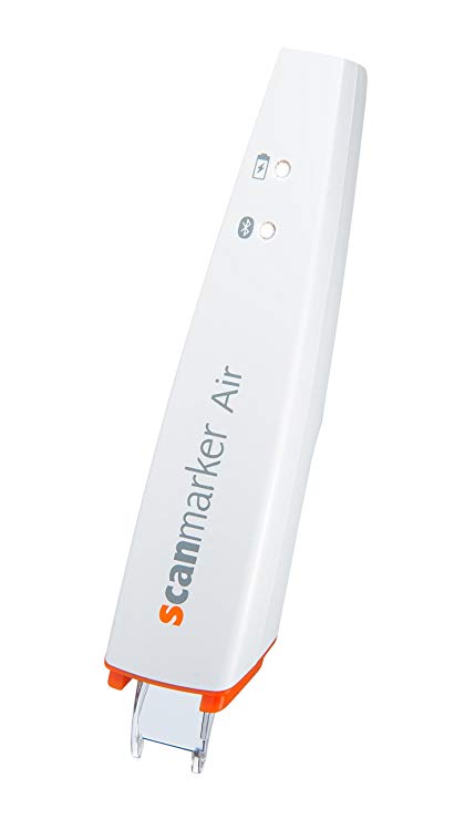 Scanmarker Air Pen Scanner - OCR Digital Highlighter and Reading Pen - Wireless (Mac Win iOS Android) (White)