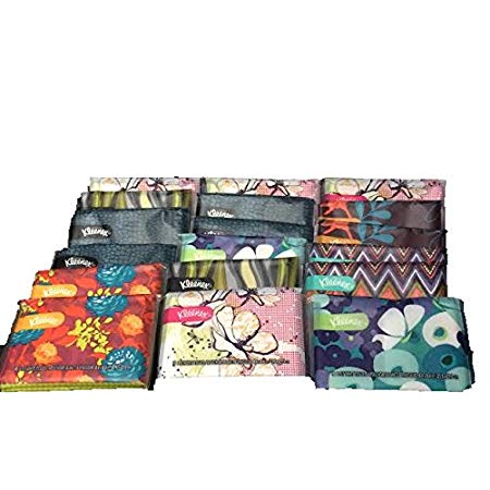 Kleenex Slim Colorful Pocket Packs-Multi Colored packages-18 total packets