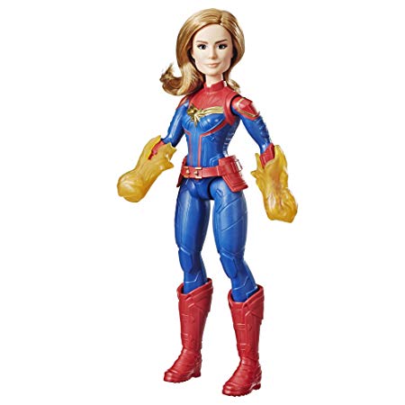 Captain Marvel Movie Cosmic Captain Marvel Super Hero Doll (Ages 6 and up)