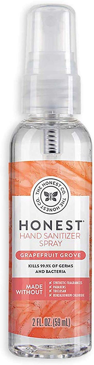 Honest Hand Sanitizer Grapefuit Grove 2 0z.