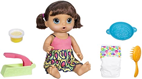 Baby Alive Super Snacks Snackin' Noodles Baby (Brunette)