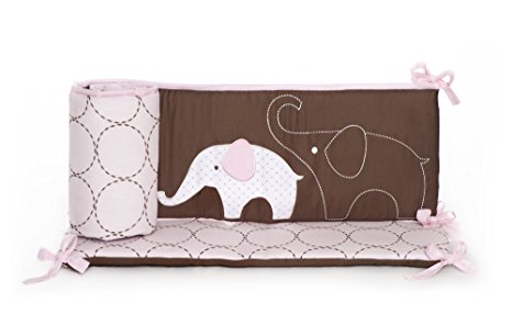 Carter's All Around Bumper, Pink Elephant (Discontinued by Manufacturer)