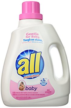 all Baby Liquid Laundry Detergent, 66 Loads-100 oz
