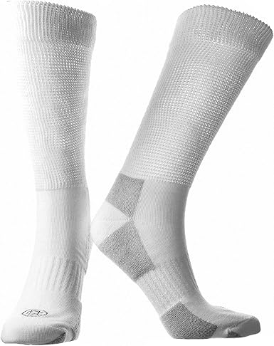 Doctor's Choice Diabetic Crew & Quarter Socks, Women's, Half-Cushioned, Non-Binding 2 Pairs, Medium (Womens Shoe Size: 6-10)