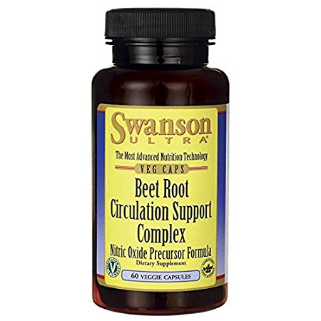 Swanson Beet Root Circulation Support Complex 60 Veg Caps