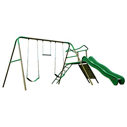 Lifetime Climb and Slide Playset, Earthtone