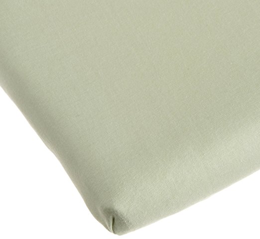 Carters Easy Fit Jersey Cradle Fitted Sheet, Sage (Discontinued by Manufacturer)