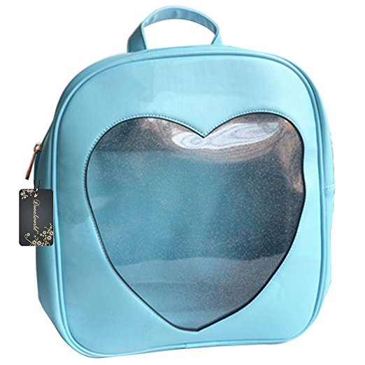 Donalworld Women Lady Summer Beach Bag Smooth Plastic Mini Backpack