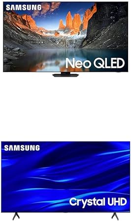 SAMSUNG 50-Inch Class QLED 4K QN90D Series Neo Quantum HDR Smart TV (QN50QN90D)   65-Inch Class Crystal UHD 4K TU690T Series HDR Smart TV (UN65TU690T)