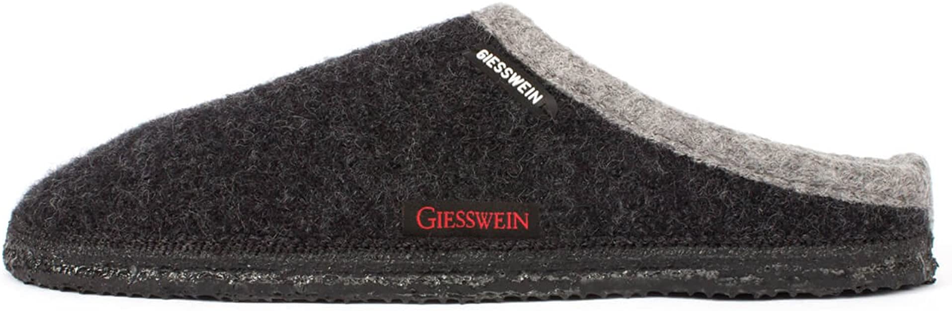 Giesswein Dannheim Slippers Men Anthracite - 7 - Slippers Shoes