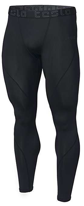 Tesla Men's Compression Pants Baselayer Cool Dry Sports Tights Leggings MUP19 / MUP09 / P16
