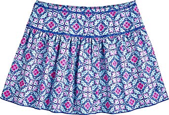 Coolibar UPF 50  Girls' Wavecatcher Swim Skirt - Sun Protective