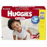 Huggies Snug and Dry Diapers Size 5 Economy Plus Pack 172 Count
