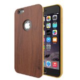 iPhone 6S Case Slicoo Nature Series Bamboo Wood Slim Covering Case for iPhone 6 6S 47 inch