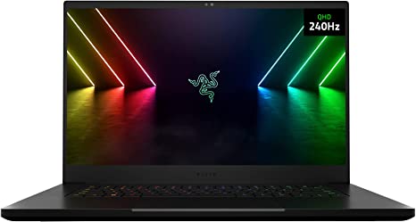 Razer Blade 15 Gaming Laptop: NVIDIA GeForce RTX 3080 Ti - 12th Gen Intel 14-Core i7 CPU - 15.6” QHD 240Hz - 32GB DDR5 RAM, 1TB PCIe SSD - Windows 11 - CNC Aluminum - Chroma RGB - Thunderbolt 4