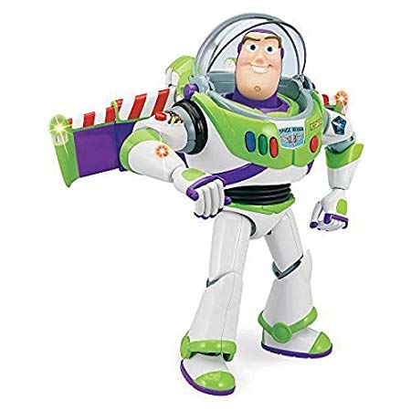 Disney Advanced Talking Buzz Lightyear Action Figure 12'' (Official Disney Product). Ideal Toy For Child and Kid.