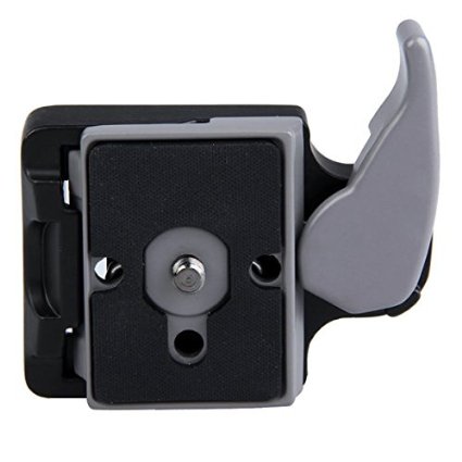 Konsait Black Camera 323 Manfrotto Quick Release Plate with Special Adapter 200PL-14