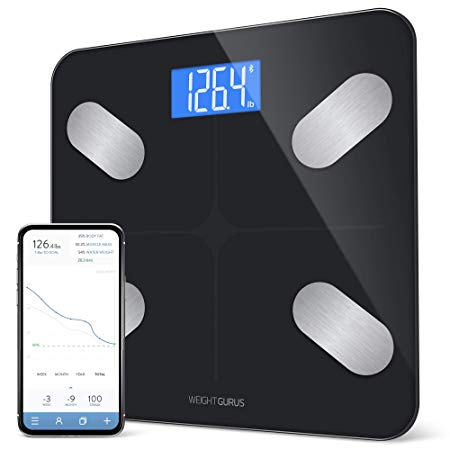 GreaterGoods Smart Digital Body Fat Scale, Body Composition Monitor, Secure Connected Solution for Your Data