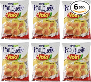 Cheese Bread Mix - Mistura para Pão de Queijo - Yoki - 8.80 oz (250g) - GLUTEN-FREE - (PACK OF 06)