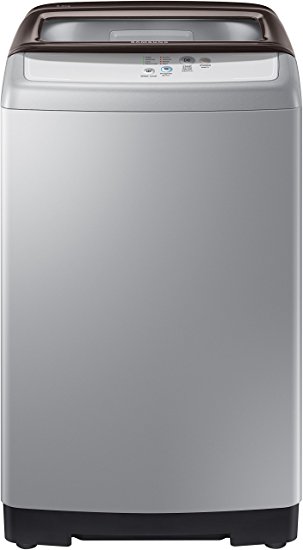 Samsung 6.2 kg Fully-Automatic Top Loading Washing Machine (WA62H4100HD, Brown/Silver)